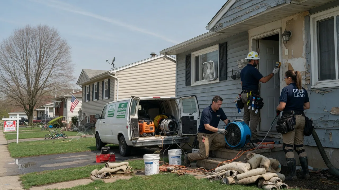 Flood Cleanup in Lebanon, WI near me