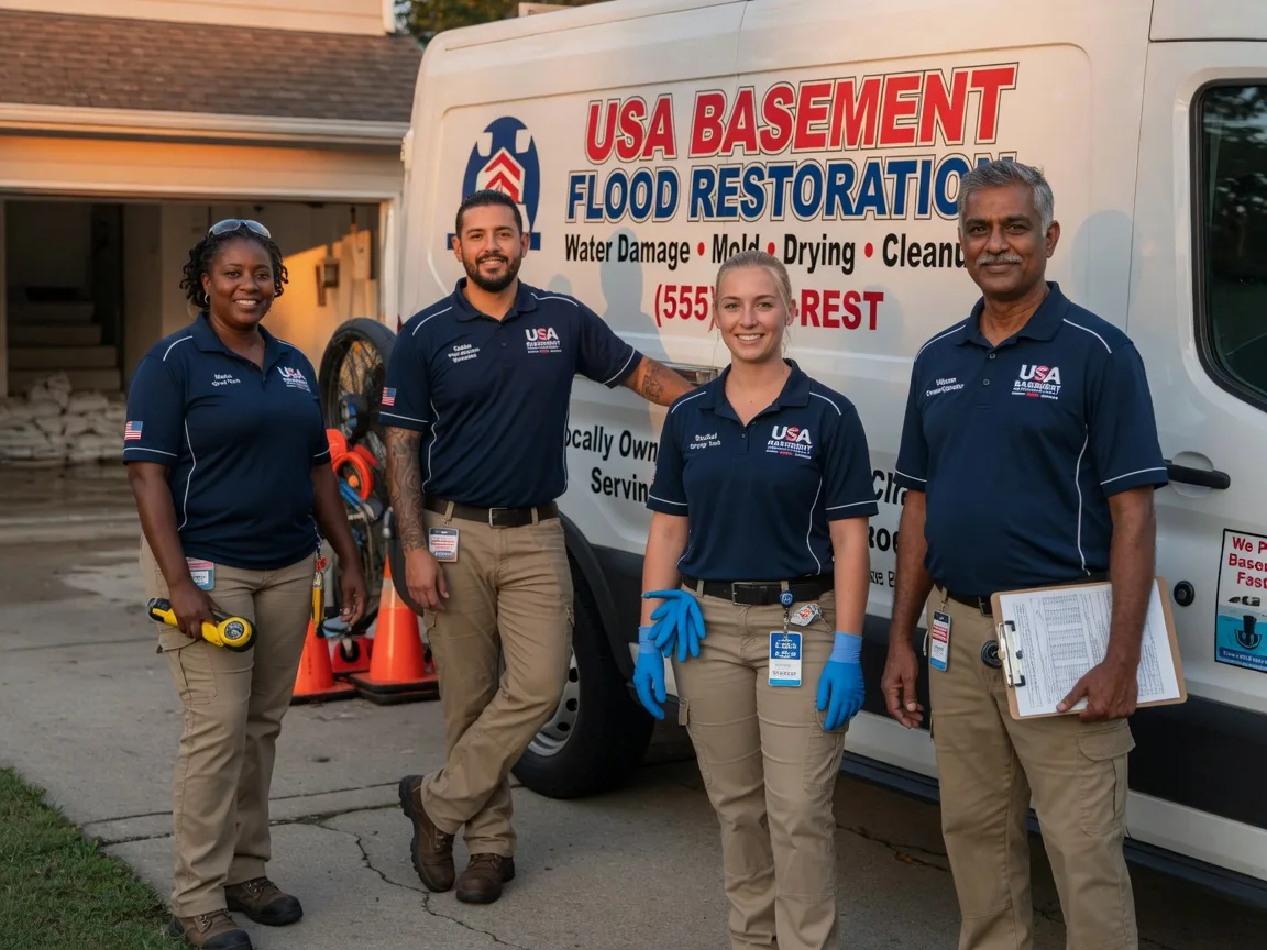 Basement Flood Cleanup company in Lebanon, WI